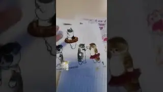 Детский блокнот в дорогу Travel sketch #travel #winter #train