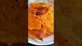 kaddu (pumpkin) pakora 👌😋 #shortvideo #recipe #kaddurecipe #cuisinehub