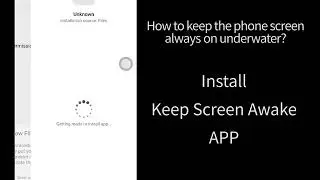 Keep Screen Awake APP Settings for Android Phone