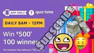 Amazon quiz answers today | 24 november 2018| win 500 rupees for 100