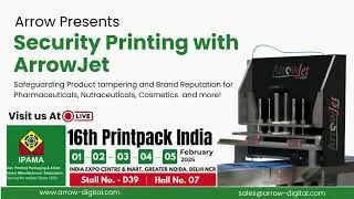 Security Printing with ArrowJet | Arrow Digital Pvt. Ltd.