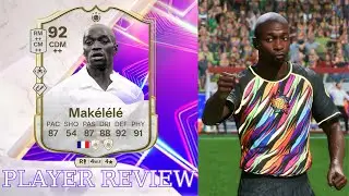 INTERCEPT!🧲 92 DREAMCHASERS ICON Makelele Player review - EA FC 25