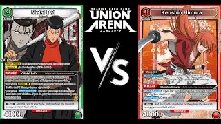 Union Arena Metal Bat vs Red Kenshin / Union Arena Gameplay / One Punch Man vs Rurouni Kenshin