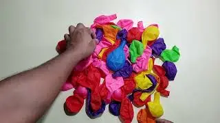 Colourful Balloon Pump & Pop - So Satisfying To Watch! #satisfying #asmr