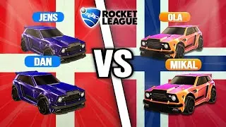 HVEM ER BEST I ROCKET LEAGUE? DANMARK VS NORGE