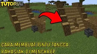 CARA MEMBUAT PINTU TANGGA DI MINECRAFT