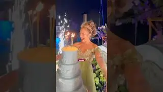 Jennifer Lopez at 55 yrs | how she celebrated her birthday 🎂🎊❤️#jenniferlopez #birthday #shorts