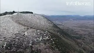 El Pajariel, la corona de Ponferrada de blanco
