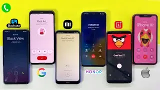 Madness Incoming + Outgoing Calls on BlackView A80, Pixel 4XL, Redmi Note8T, HONOR X8, OnePlus 5T 