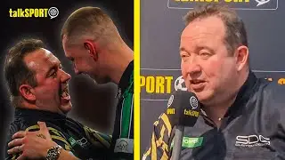 Brendan Dolan REACTS to Hitting BIG FISH vs Tavis Dudeney in World Championship Darts Win!