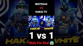 WHITE444 VS HAKAI TV || 💀🔥 1 VS 1 #white444 vs #hakaitv #shorts || @WHITE444YT VS @Hakaitv333