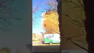 Home explodes after contractor hits gas line 👀
