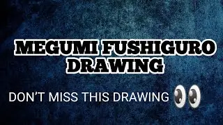 How to Draw Megumi Fushiguro | Jujutsu Kaisen Pencil Sketch Tutorial | Star Art Academy 