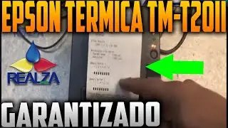 🔴EPSON TERMICA TM-T20II❗ MANTENIMIENTO y LIMPIEZA.👉🏻Quedo imprimiendo muy bien👈🏻