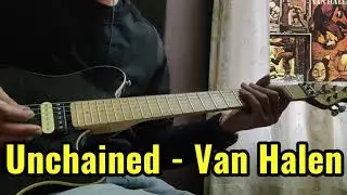 Unchained - Van Halen (Guitar Play along)