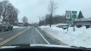 Driving from Rhinebeck to Redhook