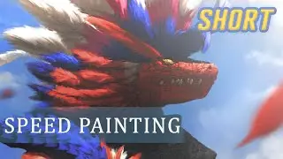 Speed painting Koraidon | Pokemon Scarlet #shorts
