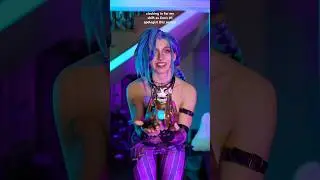 JINX DID NOTHING WRONG (I&rsquo;m lying, she does a lot of things wrong😭😭) #jinx #jinxcosplay #arcane