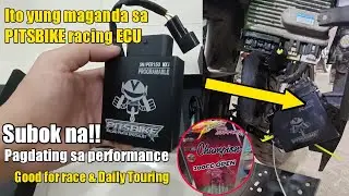 Panalo to! Sniper 150 racing ECU Upgrade ito yung maganda sa Pitsbike ECU mga boss | BJmoto