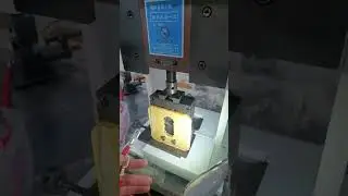 4T Terminal Machine with Hexagonal Mold Crimping Copper Lug Terminals #factory #machine