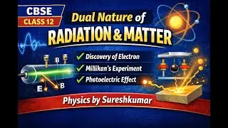 Dual Nature of Radiation & Matter &ndash; 1 | Wave&ndash;Particle Duality & Photoelectric Effect | CBSE | NCERT