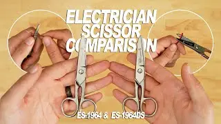 Jonard Tools Electrician's Scissor Comparison (ES-1964 & ES-1964DS) Product Video