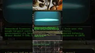 Fallout 1 The Glow  Machine Intelligence ZAX AI Talking Head Short-2   West Tech #fallout1 #fallout