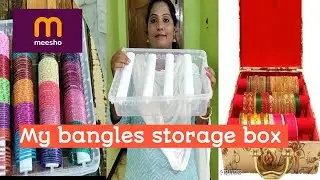 My bangles storage box wooden bangles storage box/meesho bangles storage box