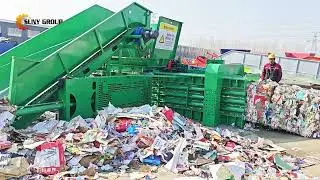 Waste Paper & Carton Baling Machine | Turn Waste Boxes Into Compact Bales