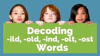 133 WBR and Phonics: Word Endings -ild, -old, -ind, -olt, -ost ** FREEBIE*** #readingtutorial