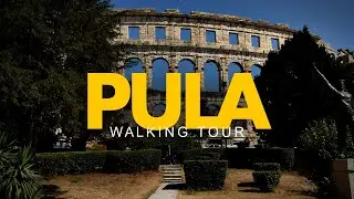 Walking through the streets of Pula in Croatia | TRAVEL VLOG