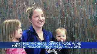 Mid-Michigan office pool wins $1 million from Mega Millions