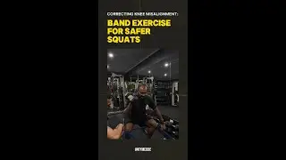Correcting Knee Misalignment: Band Exercise for Safer Squats | GymCode