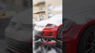 Dirty Mk7 GTI Prewash with Bilt Hamber Touchless #cars #detailing #automobile