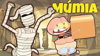 Mongo e Drongo e a Múmia no Halloween - Desenho Animado de MONSTRO - Dia das Bruxas