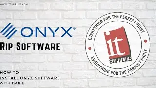 ONYX - How to Install Software