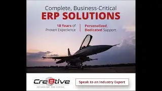 Aerospace & Defense Compliance: Epicor + Cre8tive ERP Overview