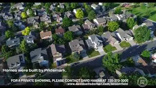 Aerial Tour of Willow Run, Broomfield CO l The David Hakimi Team