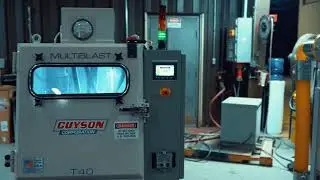 See How a tumble blast Machine Works