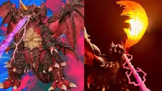 The ULTIMATE S.H.MonsterArts DESTOROYAH! (Custom 3D Effects)
