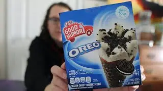 Good humor Oreo ice cream cone review