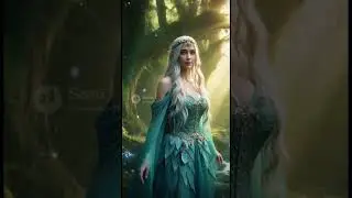 Elf lady #ai #elf #forest #song #pretty #lady #women