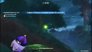 Collect 13 Dendro Particles | Part 2 | Genshin Impact | Abandon Challenge