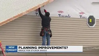 Home improvement costs on the rise