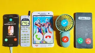 Galaxy S7 edge Vs Nokia 2010 Vs Paper Phone vs Fan phone vs Xiaomi 17 Promax ,meet + Incoming Call