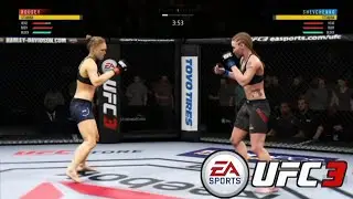UFC 3 | Ronda Rousey vs Valentina Shevcenko | difficulty pro