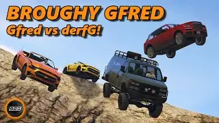 Super Close Gfred vs derfG Finish! - Broughy Gfred #67 GTA 5