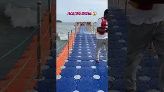Floating Bridge- Kerala, Beach Festival #beach #kerala #life