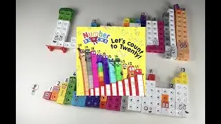 Let's Build Numberblocks 1 to 20 Building Cube Links Complete Mathlink Including 0 - PlayPorium