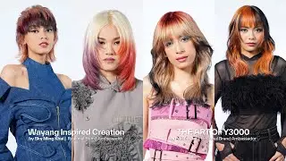 HAIR CREATION BY REGIONAL BRAND AMBASSADOR AT HAIR SHOW LOOK AND LEARN 2025
